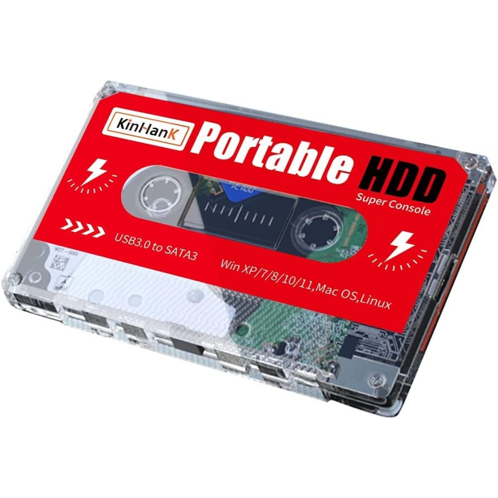 2TB Portable External Hard Dri - Retro Gaming Batocera のレビューと価格