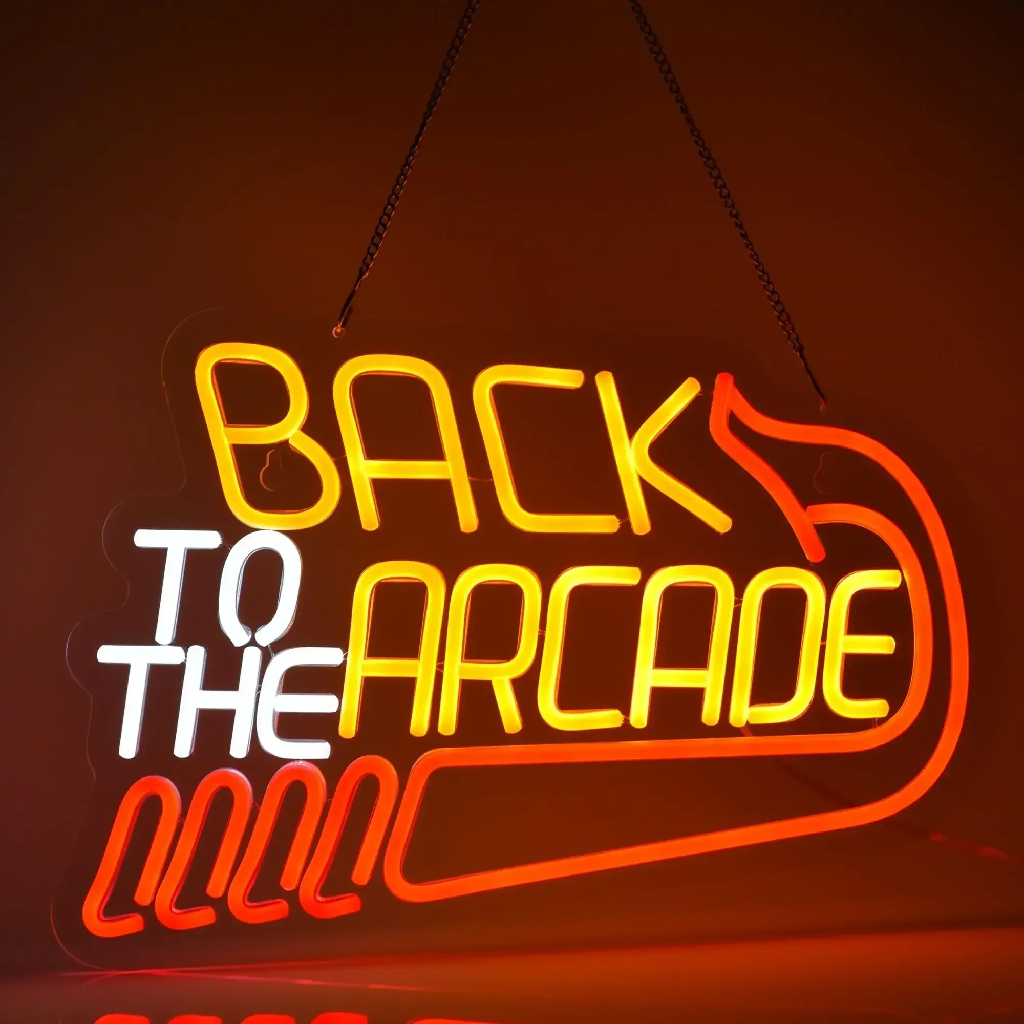Back to The Arcade Neon Sign R - Retro Gaming Room Ideas のレビューと価格